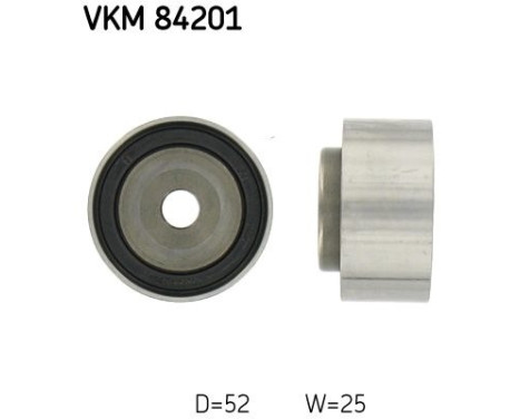 Deflection/Guide Pulley, timing belt VKM 84201 SKF