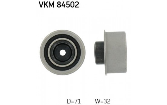 Deflection/Guide Pulley, timing belt VKM 84502 SKF