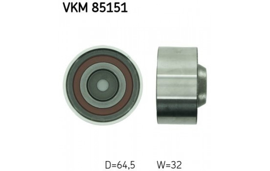 Deflection/Guide Pulley, timing belt VKM 85151 SKF