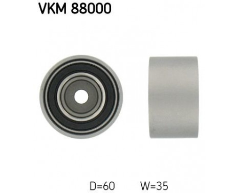 Deflection/Guide Pulley, timing belt VKM 88000 SKF