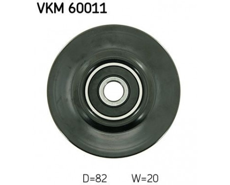 Deflection/Guide Pulley, v-belt VKM 60011 SKF, Image 3