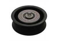 Deflection/Guide Pulley, V-ribbed belt 100171 FEBI