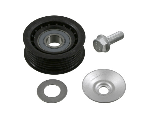 Deflection/Guide Pulley, v-ribbed belt 22383 FEBI