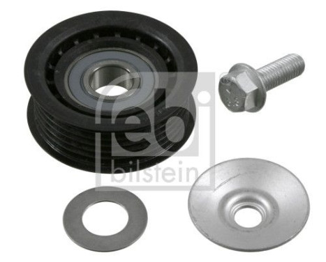 Deflection/Guide Pulley, v-ribbed belt 22383 FEBI, Image 2