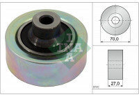 Deflection/Guide Pulley, v-ribbed belt 532 0474 10 Ina