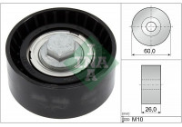 Deflection/Guide Pulley, v-ribbed belt 532 0868 10 Ina