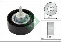 Deflection/Guide Pulley, v-ribbed belt 532 0886 10 Ina