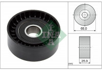 Deflection/Guide Pulley, v-ribbed belt 532 0892 10 Ina