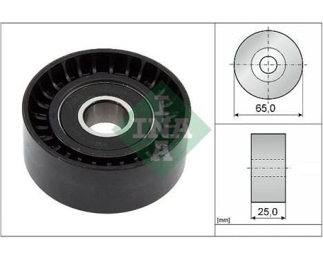 Deflection/Guide Pulley, v-ribbed belt 532 0892 10 Ina