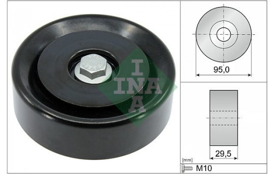 Deflection/Guide Pulley, V-ribbed belt 532 0959 10 Ina