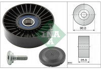 Deflection/Guide Pulley, v-ribbed belt 532013810 Ina