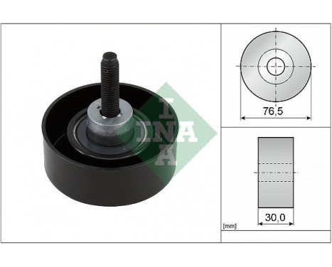 Deflection/Guide Pulley, v-ribbed belt 532045810 Ina