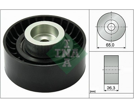 Deflection/Guide Pulley, v-ribbed belt 532047010 Ina