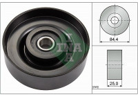 Deflection/Guide Pulley, v-ribbed belt 532082710 Ina