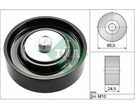 Deflection/Guide Pulley, v-ribbed belt 532083510 Ina