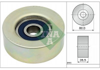 Deflection/Guide Pulley, v-ribbed belt 532087320 Ina