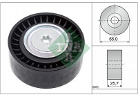 Deflection/Guide Pulley, v-ribbed belt 532090710 Ina