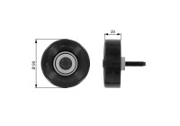 Deflection/Guide Pulley, v-ribbed belt DriveAlign® T36089 Gates
