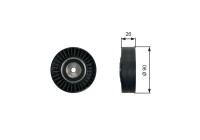 Deflection/Guide Pulley, v-ribbed belt DriveAlign® T36461 Gates