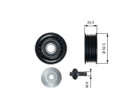 Deflection/Guide Pulley, v-ribbed belt DriveAlign® T36736 Gates