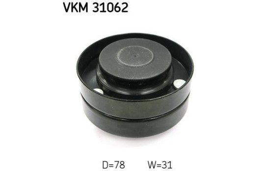 Deflection/Guide Pulley, v-ribbed belt VKM 31062 SKF, Image 2