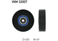 Deflection/Guide Pulley, v-ribbed belt VKM 32007 SKF