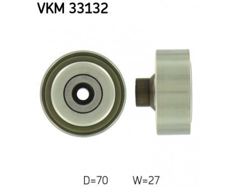 Deflection/Guide Pulley, v-ribbed belt VKM 33132 SKF