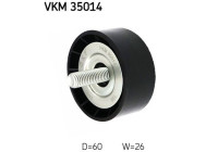 Deflection/Guide Pulley, v-ribbed belt VKM 35014 SKF