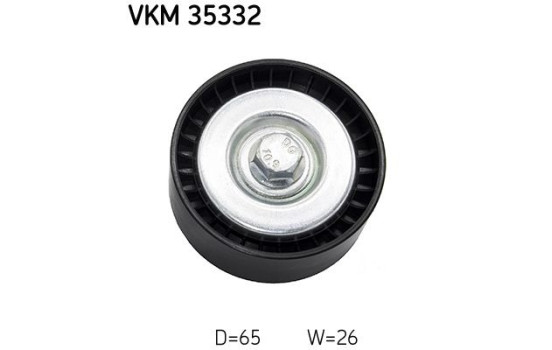 Deflection/Guide Pulley, v-ribbed belt VKM 35332 SKF, Image 2