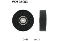 Deflection/Guide Pulley, v-ribbed belt VKM 36003 SKF