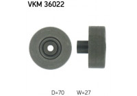 Deflection/Guide Pulley, v-ribbed belt VKM 36022 SKF