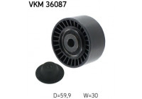 Deflection/Guide Pulley, v-ribbed belt VKM 36087 SKF