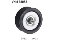 Deflection/Guide Pulley, v-ribbed belt VKM 38053 SKF
