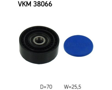 Deflection/Guide Pulley, v-ribbed belt VKM 38066 SKF
