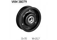 Deflection/Guide Pulley, v-ribbed belt VKM 38079 SKF