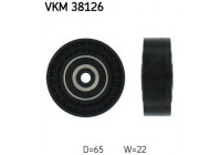 Deflection/Guide Pulley, v-ribbed belt VKM 38126 SKF