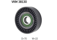Deflection/Guide Pulley, v-ribbed belt VKM 38130 SKF