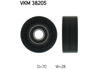 Deflection/Guide Pulley, v-ribbed belt VKM 38205 SKF