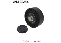 Deflection/Guide Pulley, v-ribbed belt VKM 38214 SKF