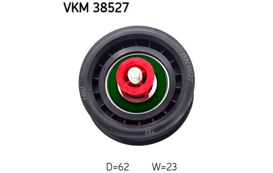 Deflection/Guide Pulley, v-ribbed belt VKM 38527 SKF