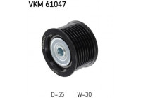 Deflection/Guide Pulley, v-ribbed belt VKM 61047 SKF