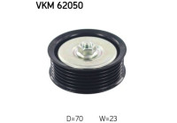 Deflection/Guide Pulley, v-ribbed belt VKM 62050 SKF