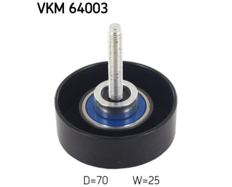 Deflection/Guide Pulley, v-ribbed belt VKM 64003 SKF