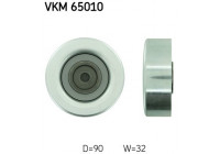 Deflection/Guide Pulley, v-ribbed belt VKM 65010 SKF