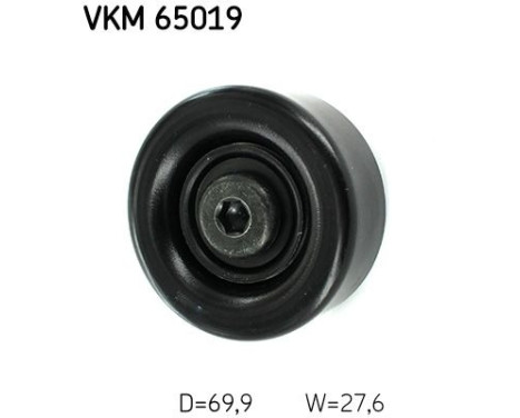 Deflection/Guide Pulley, v-ribbed belt VKM 65019 SKF