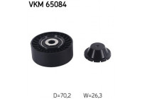 Deflection/Guide Pulley, v-ribbed belt VKM 65084 SKF