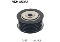Deflection/Guide Pulley, v-ribbed belt VKM 65088 SKF