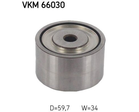 Deflection/Guide Pulley, v-ribbed belt VKM 66030 SKF
