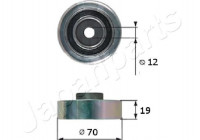Deflection/Guide Pulley, V-ribbed belt