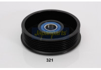 Deflection/Guide Pulley, V-ribbed belt